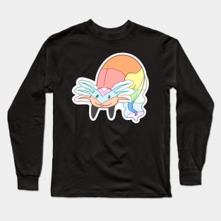 Rainbow Pride Axolotl | Cute Animal Long Sleeve T-Shirt